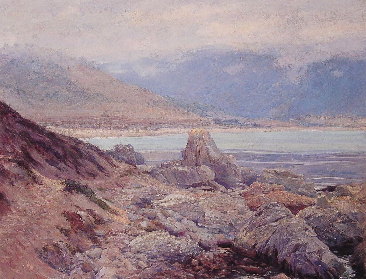 Pfad entlang der Küste von Guy Rose