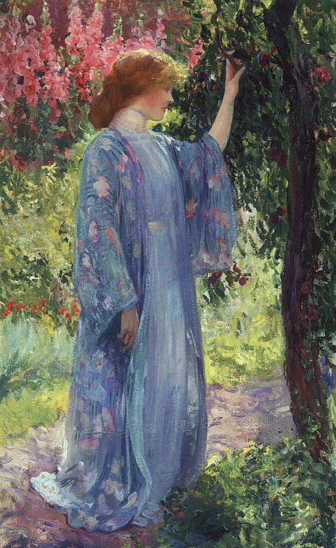 Der blaue Kimono von Guy Rose