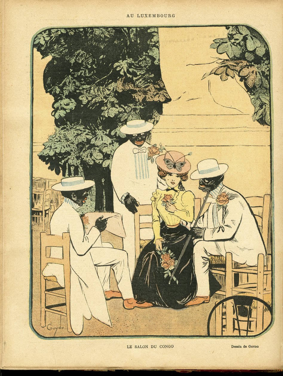 Illustration von Guydo (1868-1930) in Le Rire von Guydo Guydo