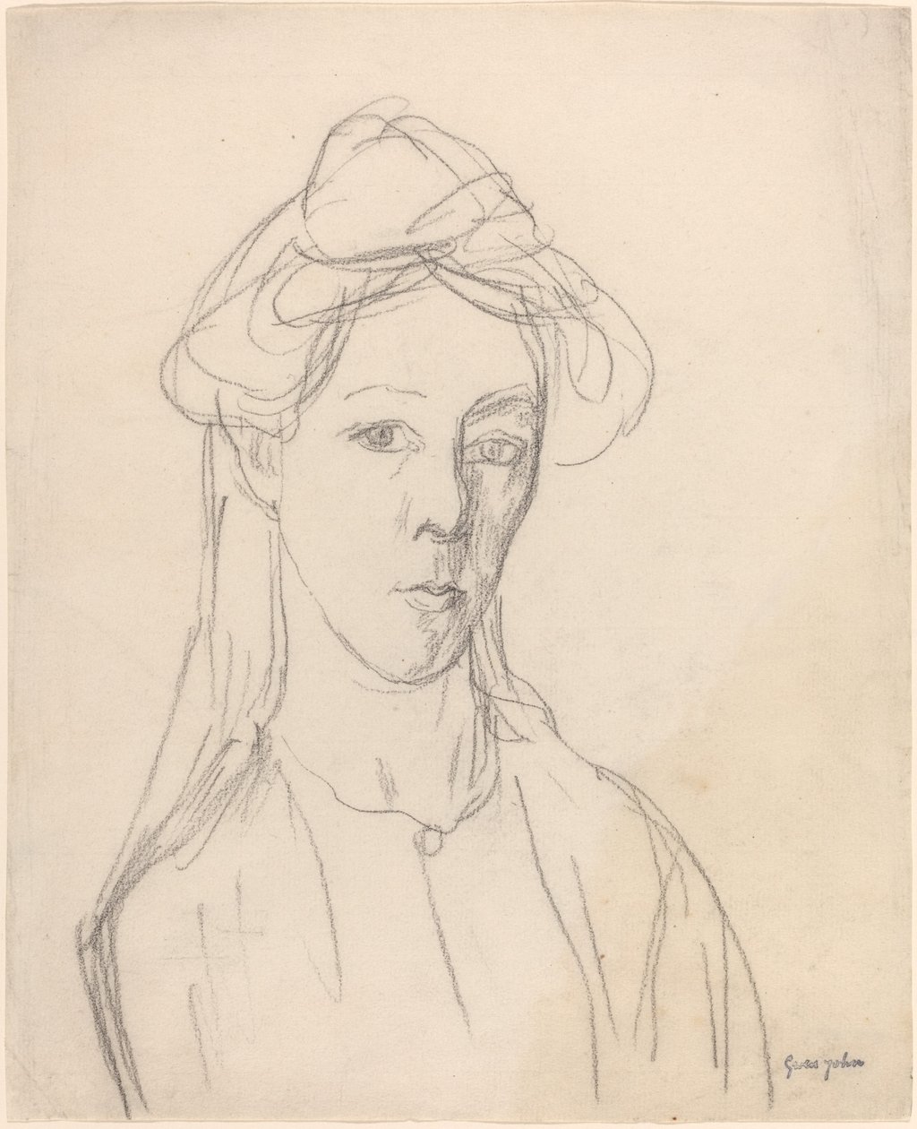 Selbstporträt von Gwen John