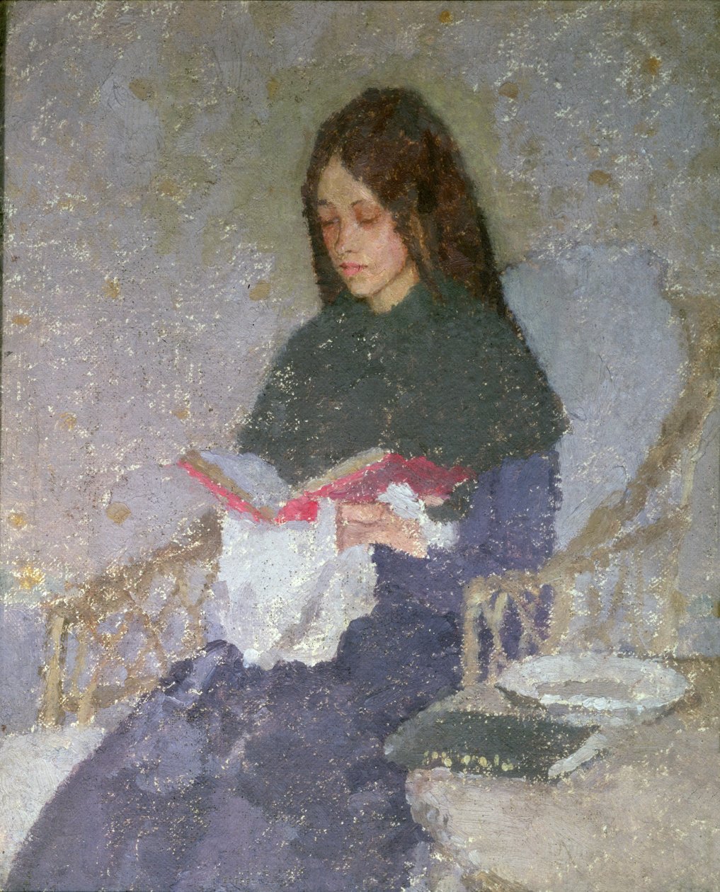 Das kostbare Buch, späte 1910-1926 von Gwen John