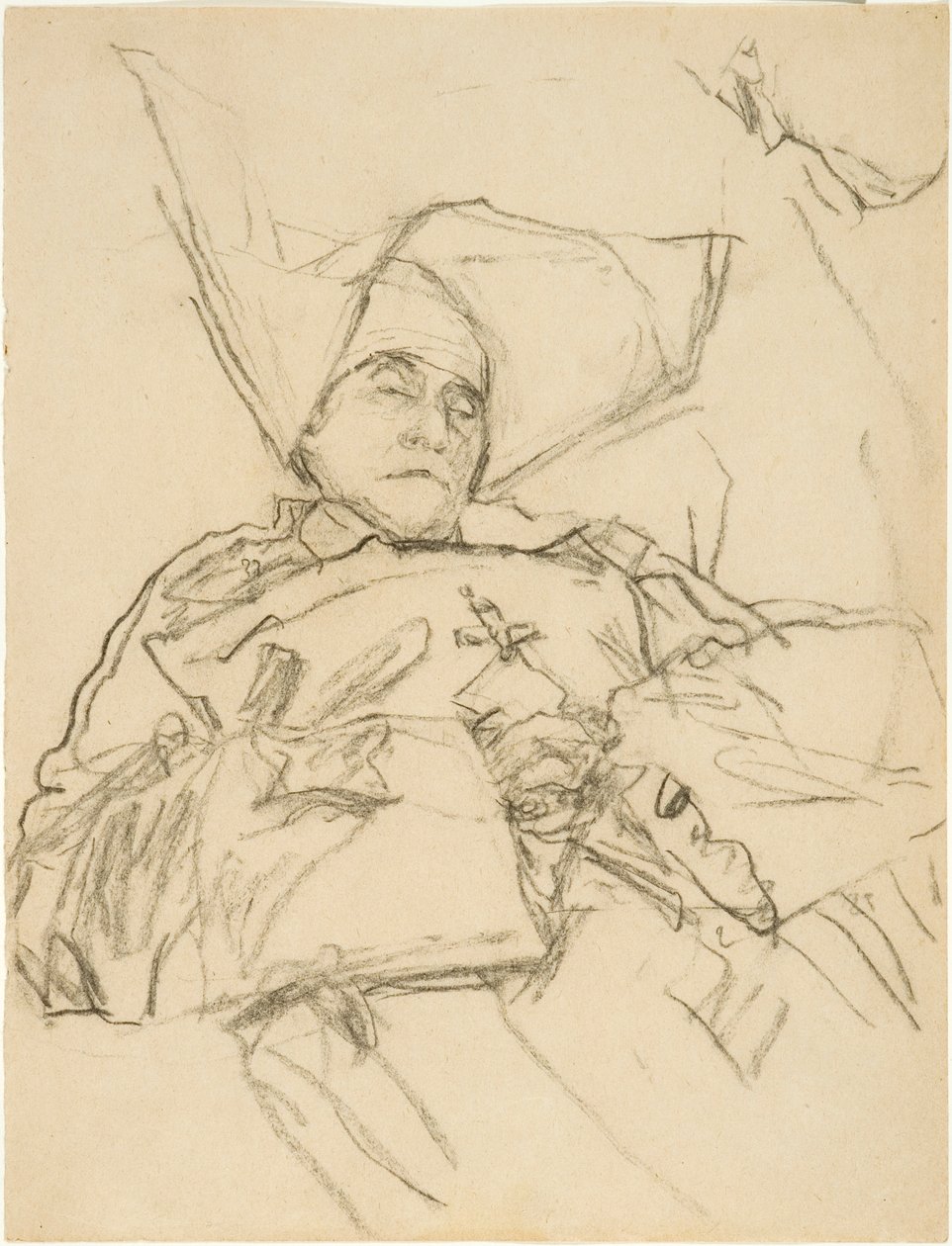 Die sterbende Nonne von Gwen John