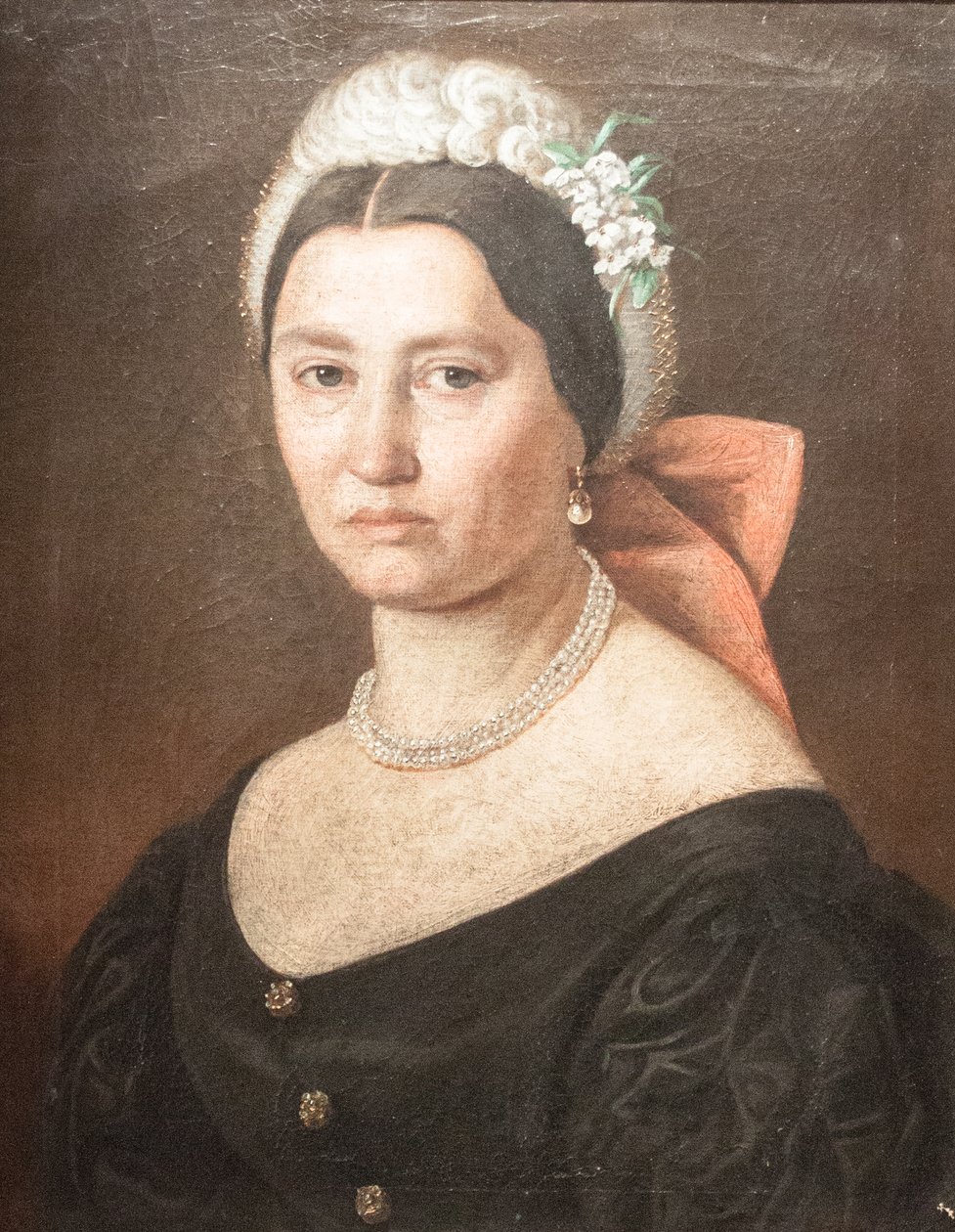 Porträt von Netusne Stark von Gyula Benczúr