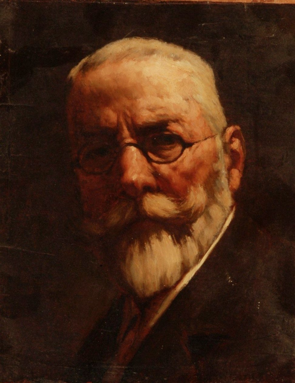 Selbstporträt von Gyula Benczúr