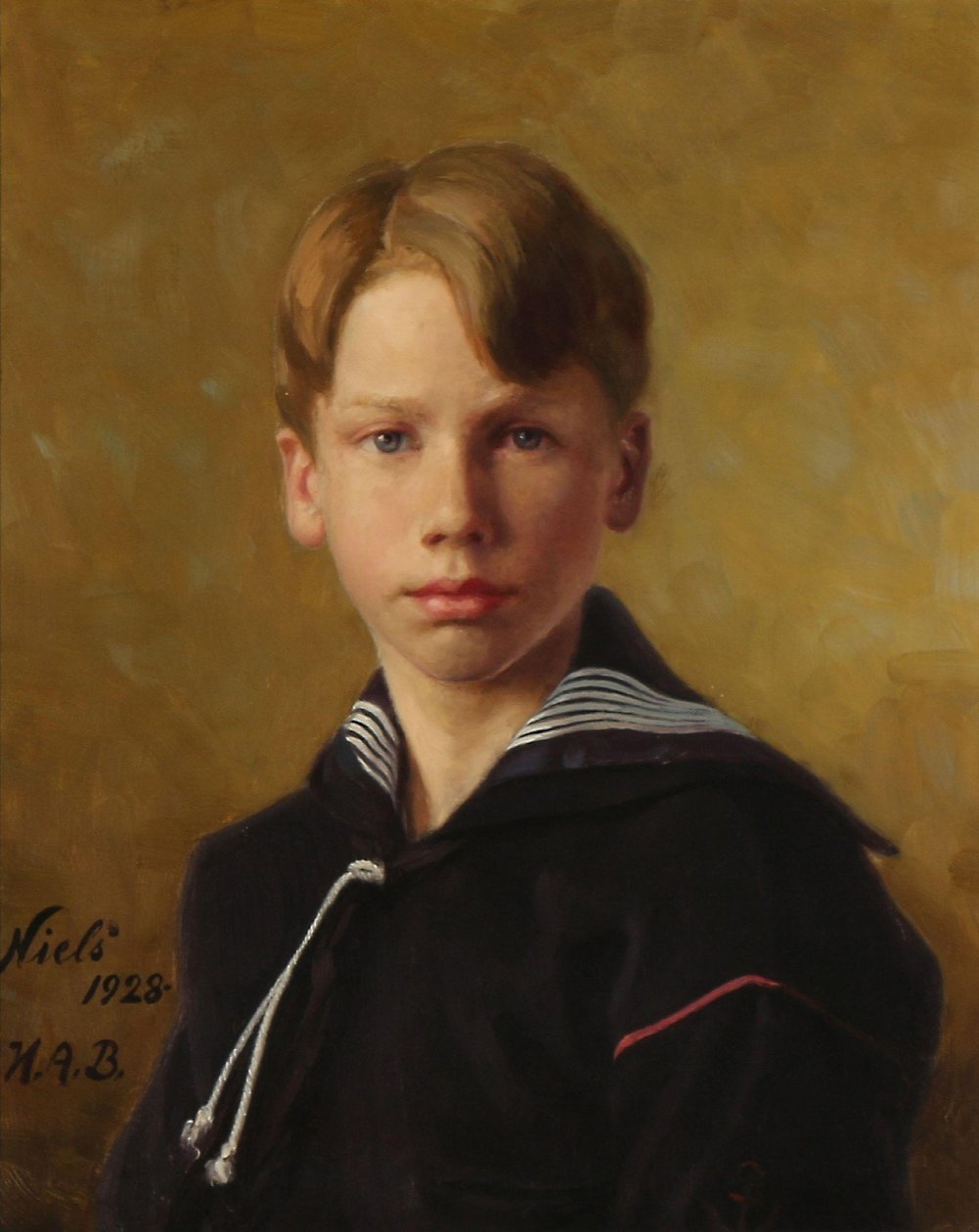 Porträt des Neffen des Künstlers Nils von H. A. Brendekilde