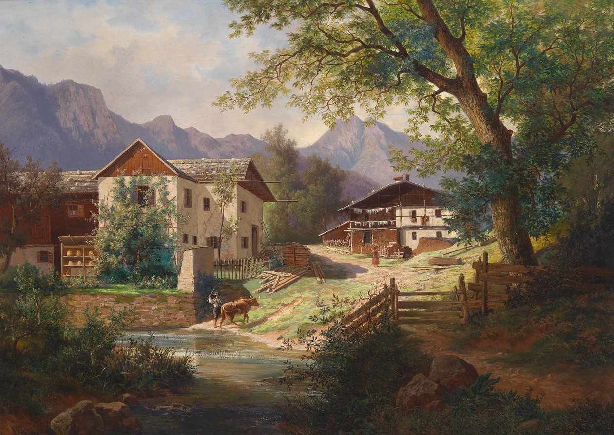 Ländliche Idylle von H. Nessenyi