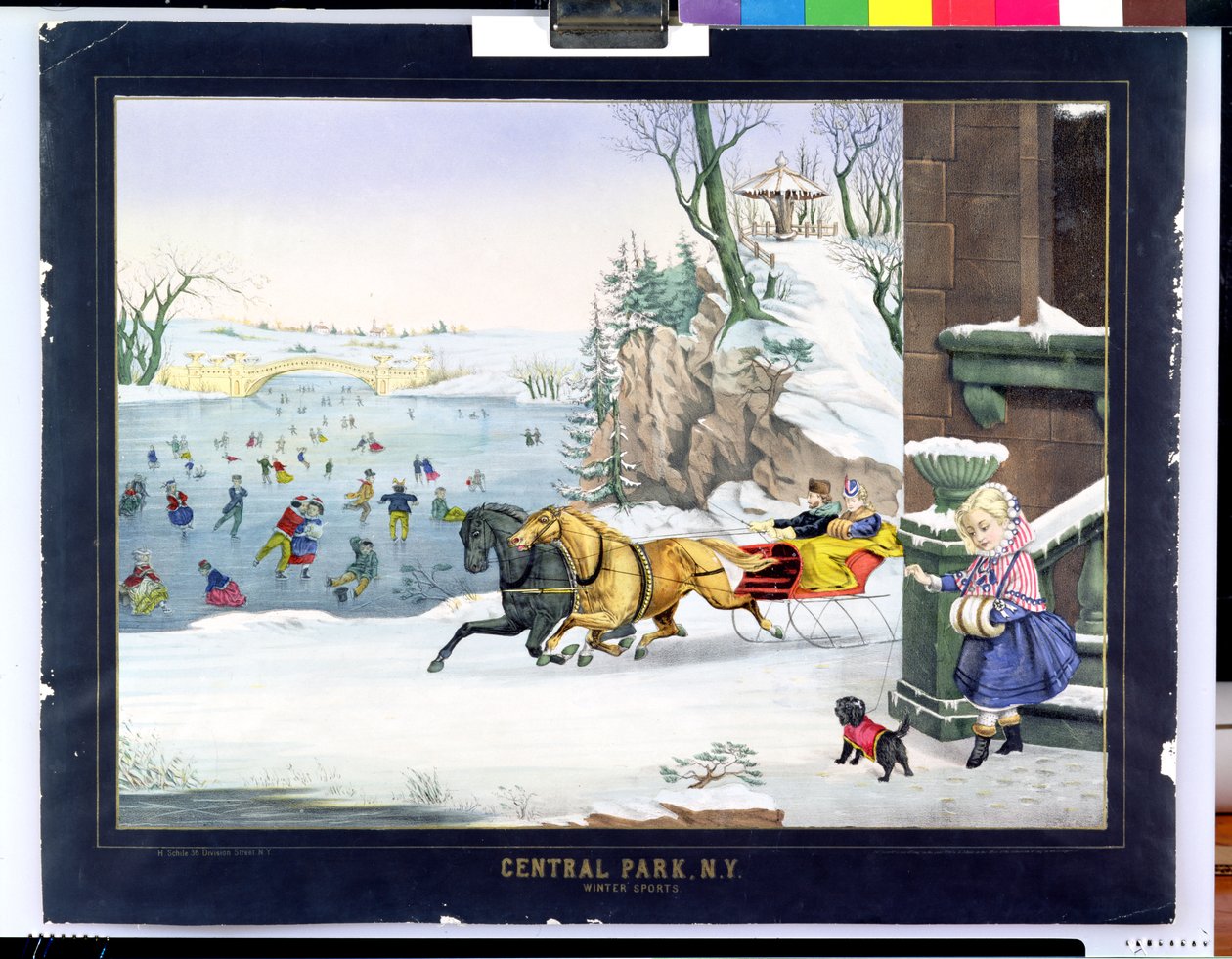 Central Park, New York von H. Schile