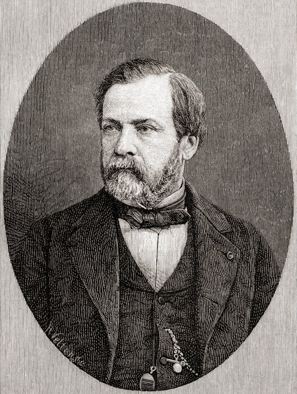 Louis Pasteur, aus The Century Illustrated Monthly Magazine, veröffentlicht 1884 von H. Velten
