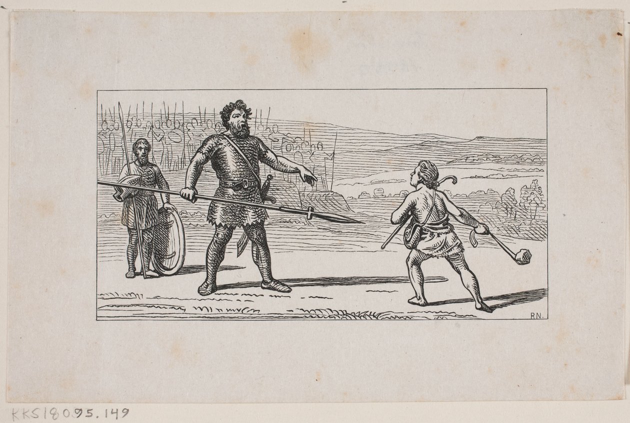 Probedruck für Chr. Winthers A.B.C. von H.P. Hansen