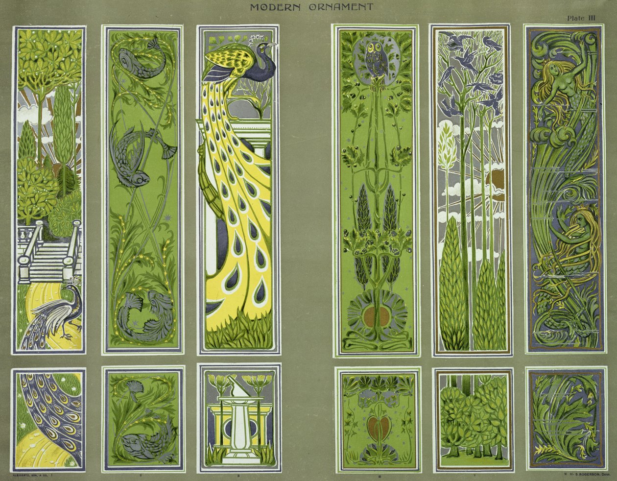 Panel-Designs, Platte III aus 