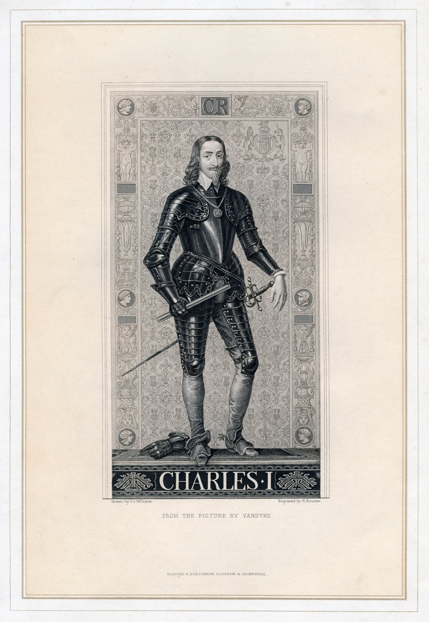 Karl I. von England von H. Bourne