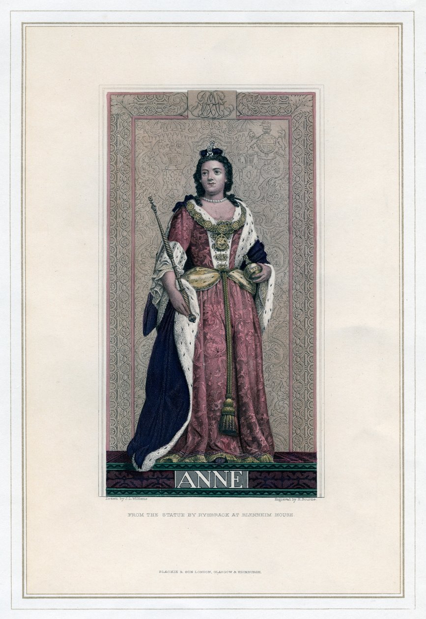 Königin Anne, 19. Jahrhundert von H. Bourne