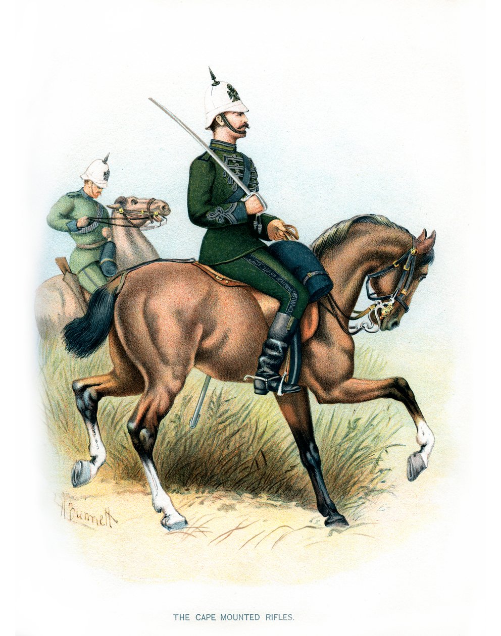 Cape Mounted Rifles, ca. 1890 von H. Bunnett