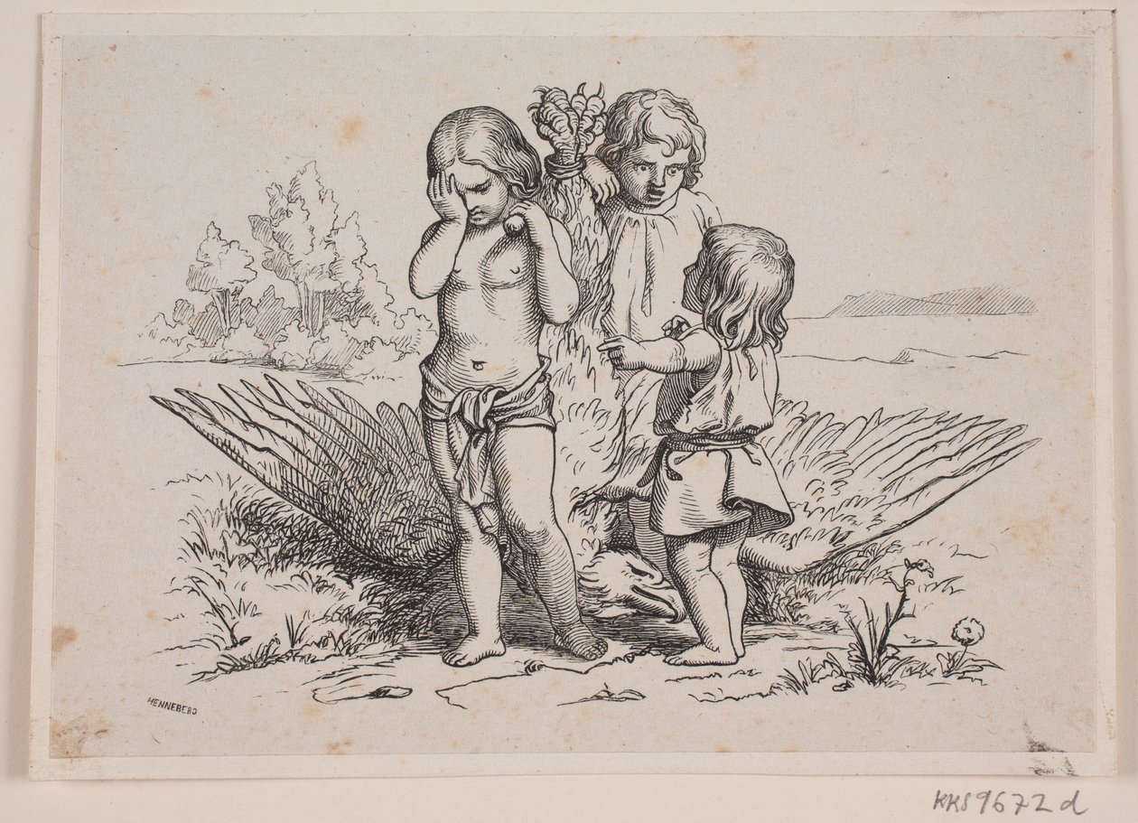 Illustration zu "Deutscher Jugendkalender für 1847" von H. C. Henneberg