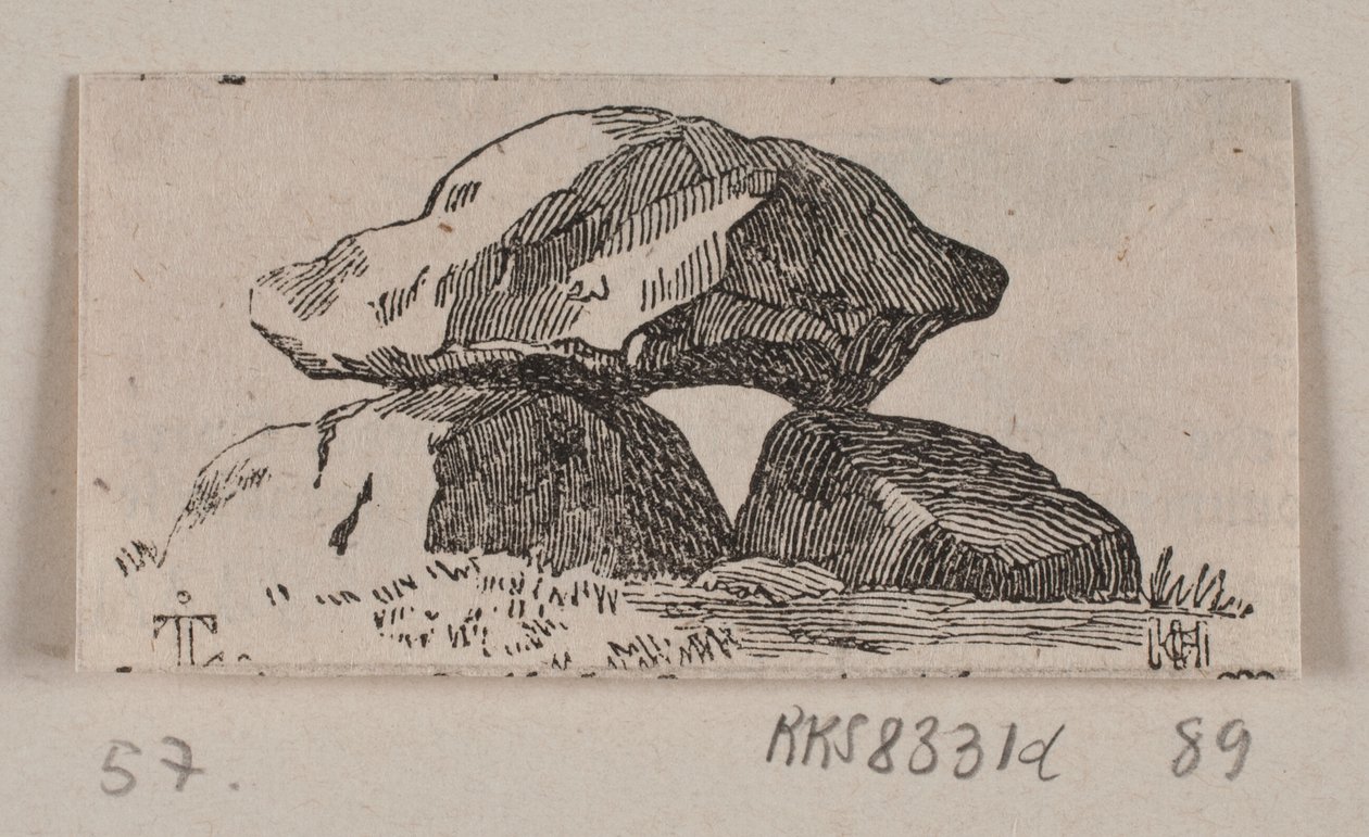 Illustration zu "Steinmonumente" von H. C. Henneberg