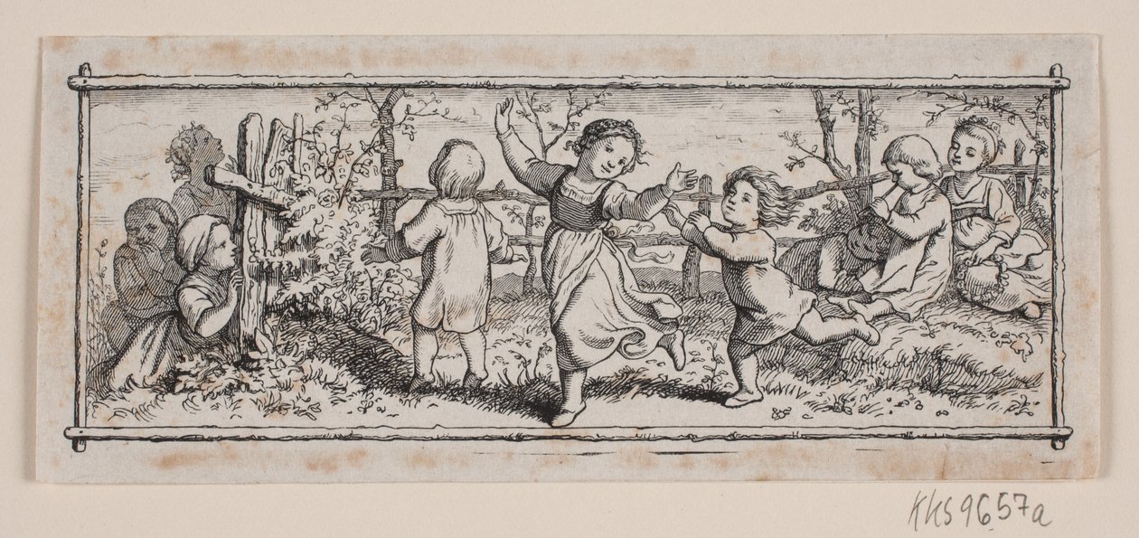 Vignette zu Rob. Reinick: Sml. Frühling von H. C. Henneberg