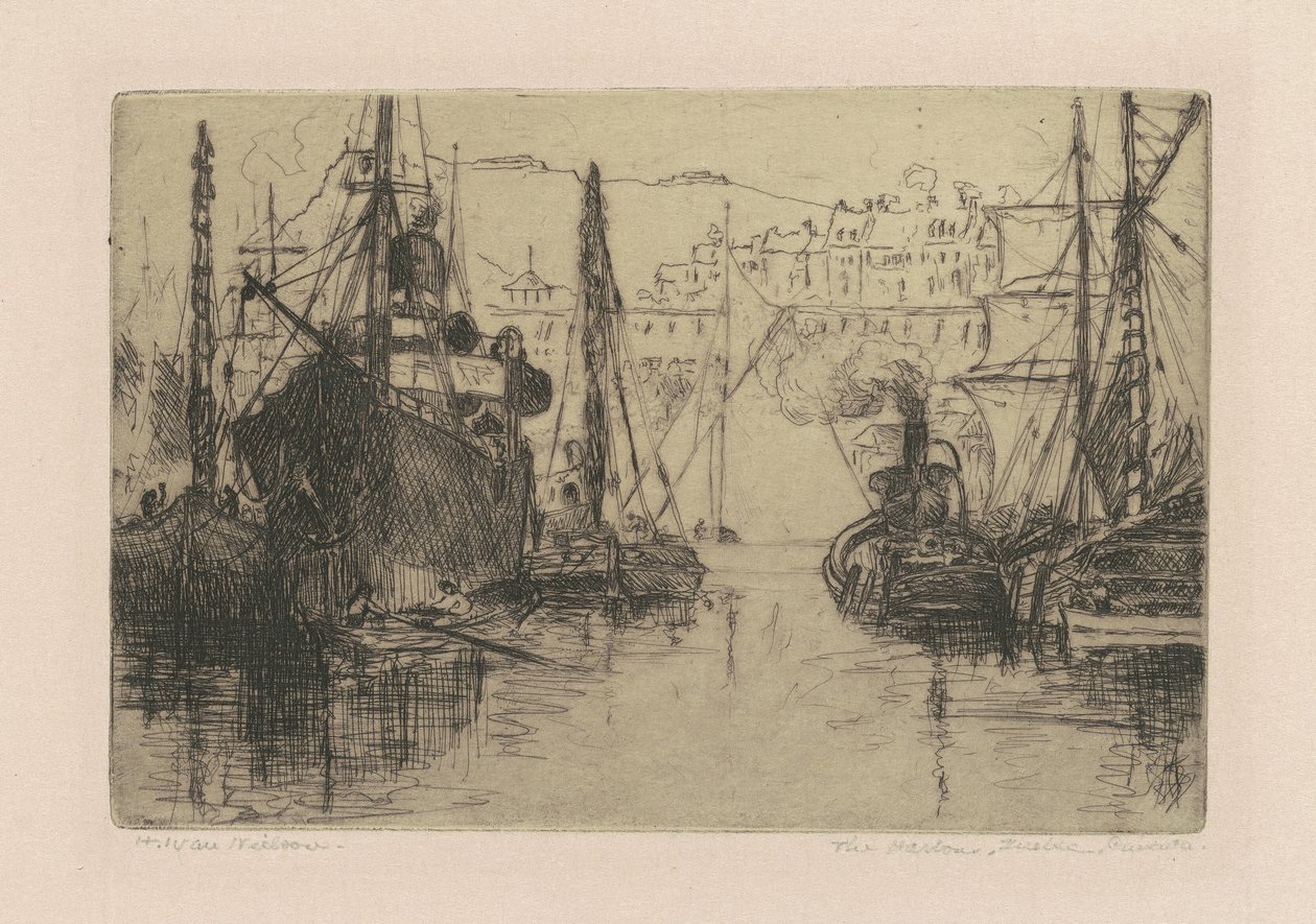 Der Hafen, Quebec, Kanada von H. Ivan Neilson