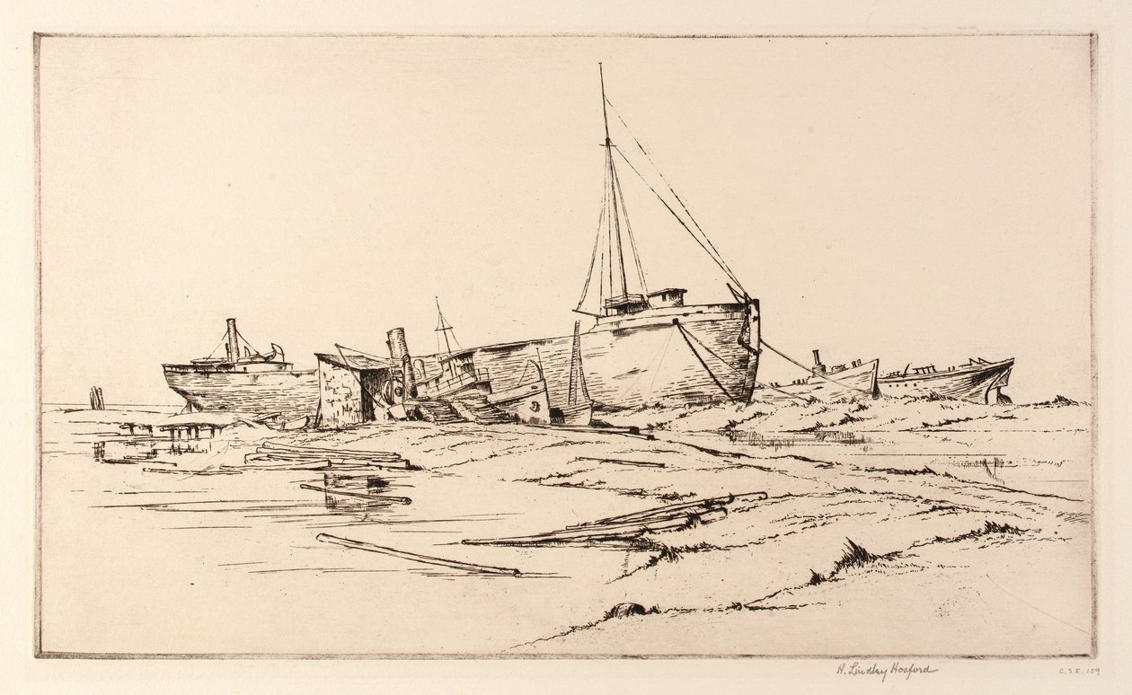 Mariner Friedhof, Port Arthur von H. Lindley Hosford