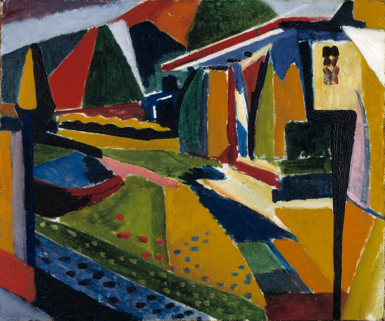 Abstrakte Landschaft von H. Lyman Sayen