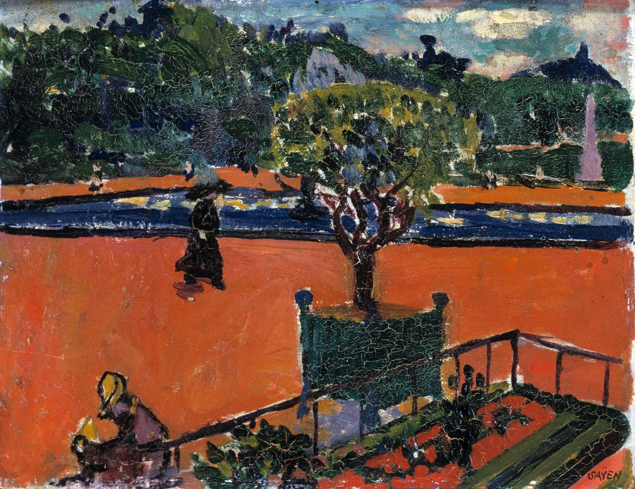 Im Luxemburger Garten von H. Lyman Sayen
