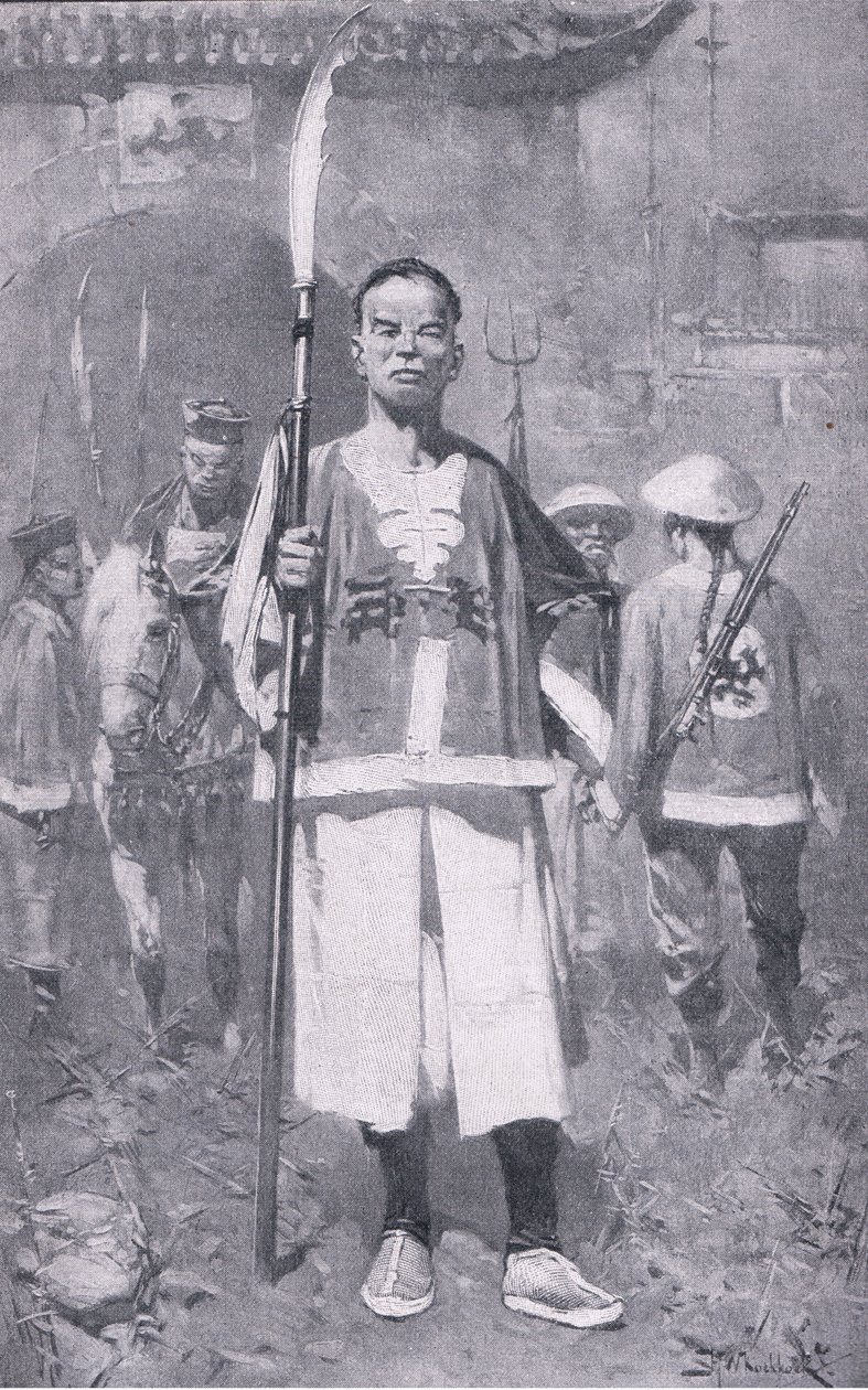 Ein Boxer (Lithografie) von H. M. Koekkoch