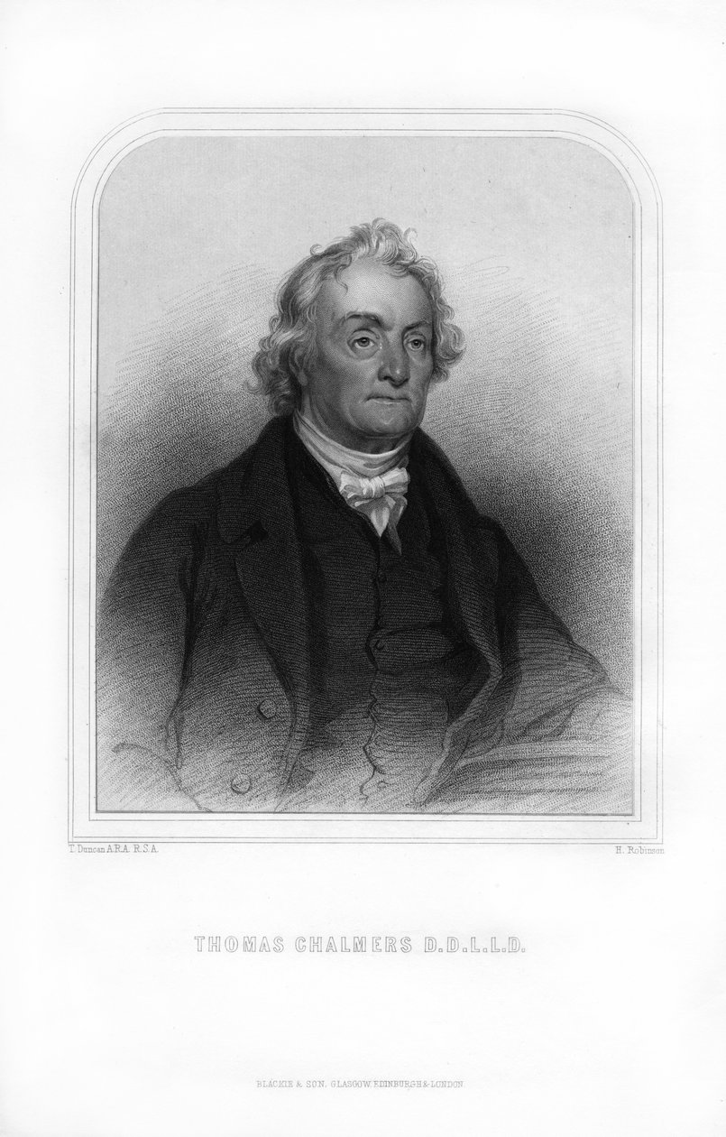 Thomas Chalmers, schottischer Geistlicher von H. Robinson