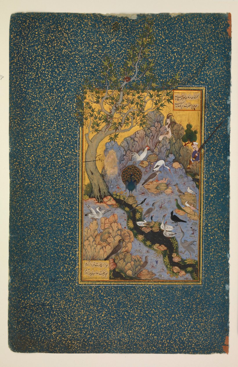 Der Mantiq al-tair von Habibulla Meshedi