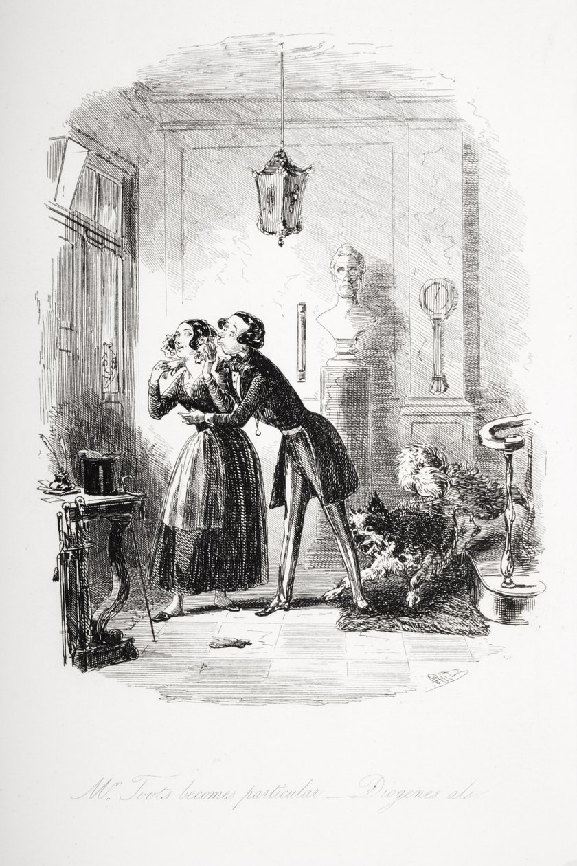 Mr. Toots wird eigen, Diogenes auch, Illustration aus 