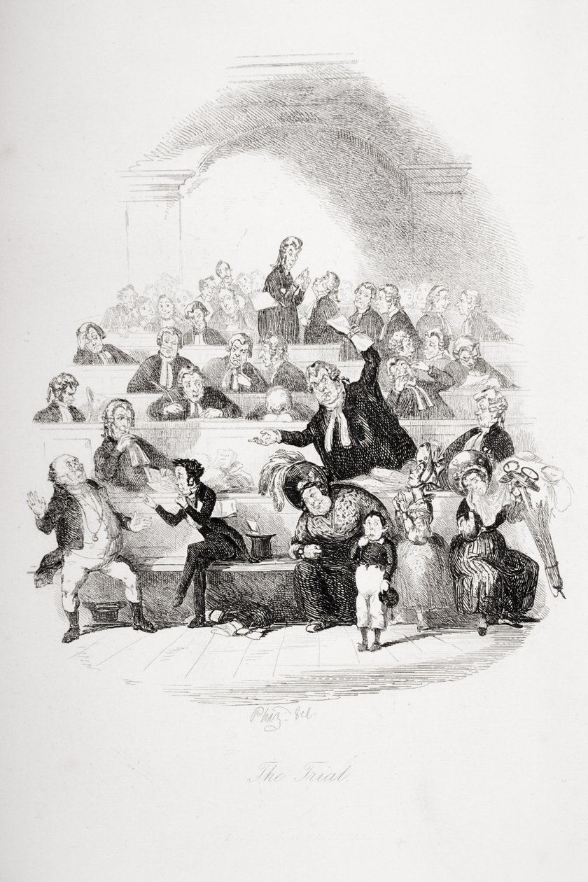 Der Prozess, Illustration aus 