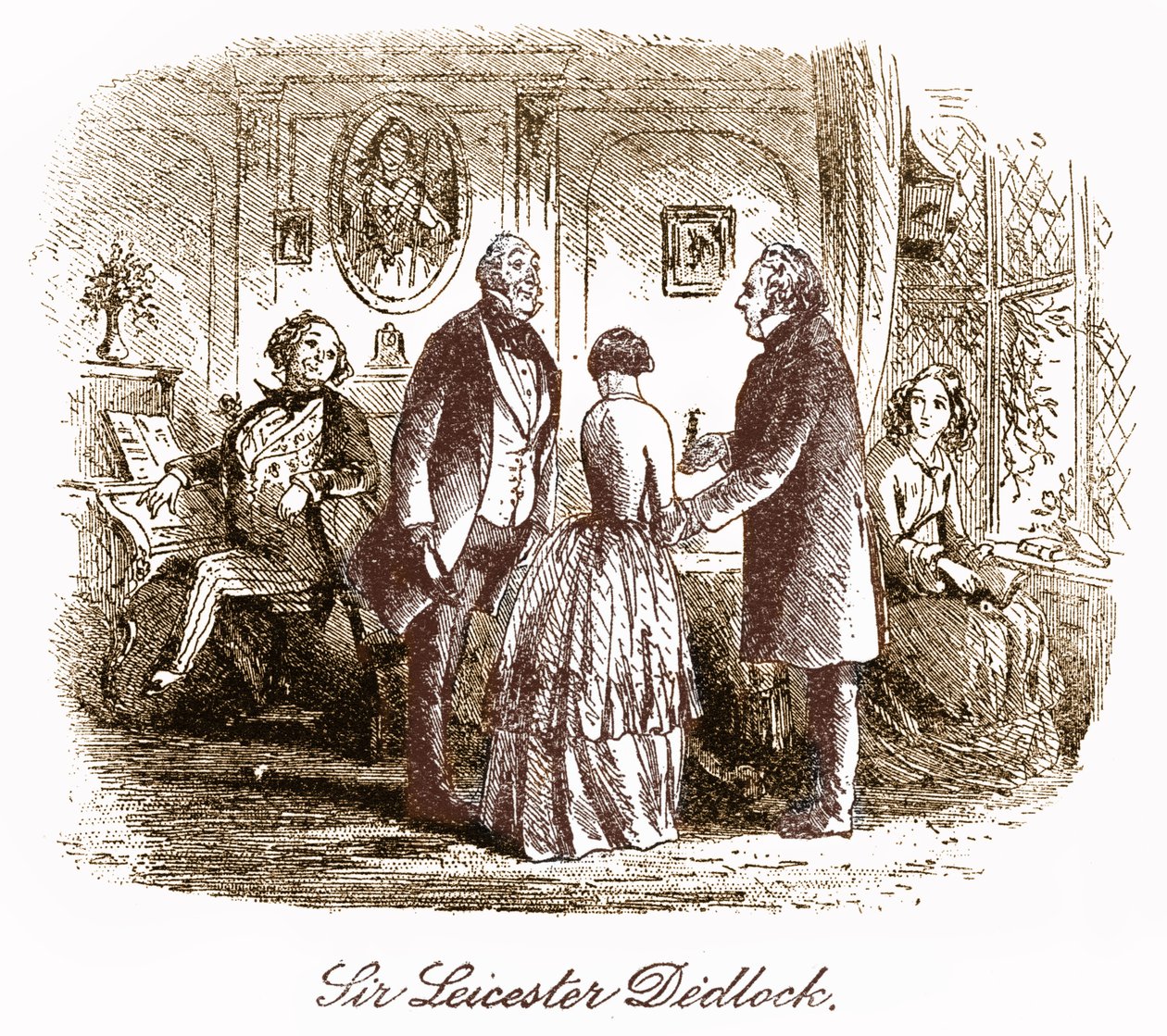 Bleak House von Hablot Knight Browne