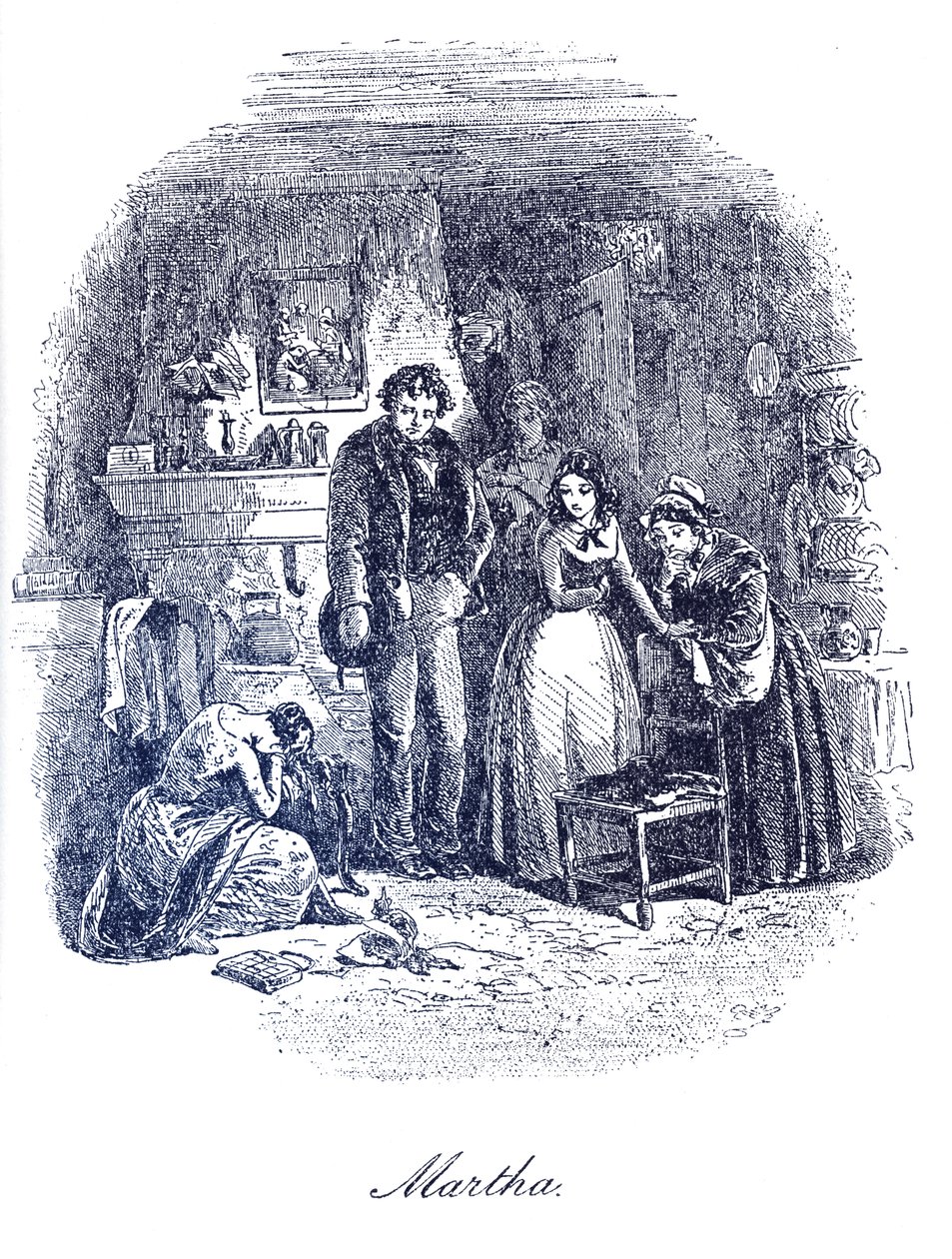 David Copperfield von Hablot Knight Browne