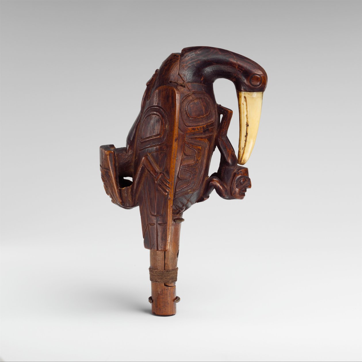Rabenrassel, ca. 1840 von Haida