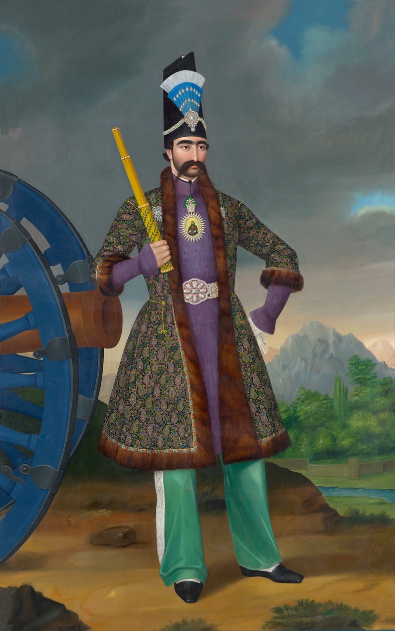 Nāser ad-Dīn, der Schah von Persien von Hakob Hovnatanyan