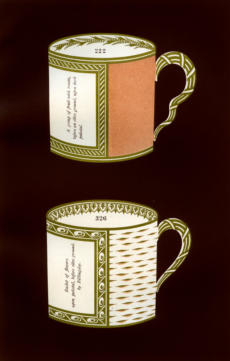 Derby-Muster, 1876 von Hall and England