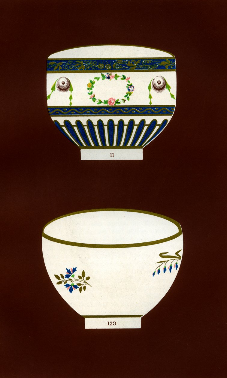 Derby-Muster, 1876 von Hall and England