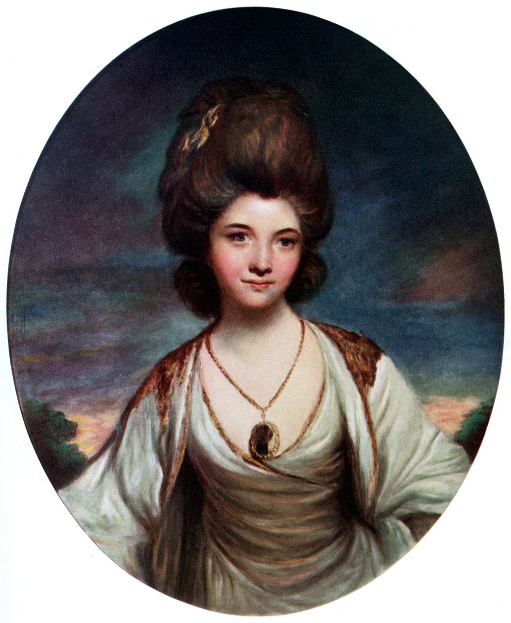 Lady Betty Compton, ca. 1780 von Hanfstaengel