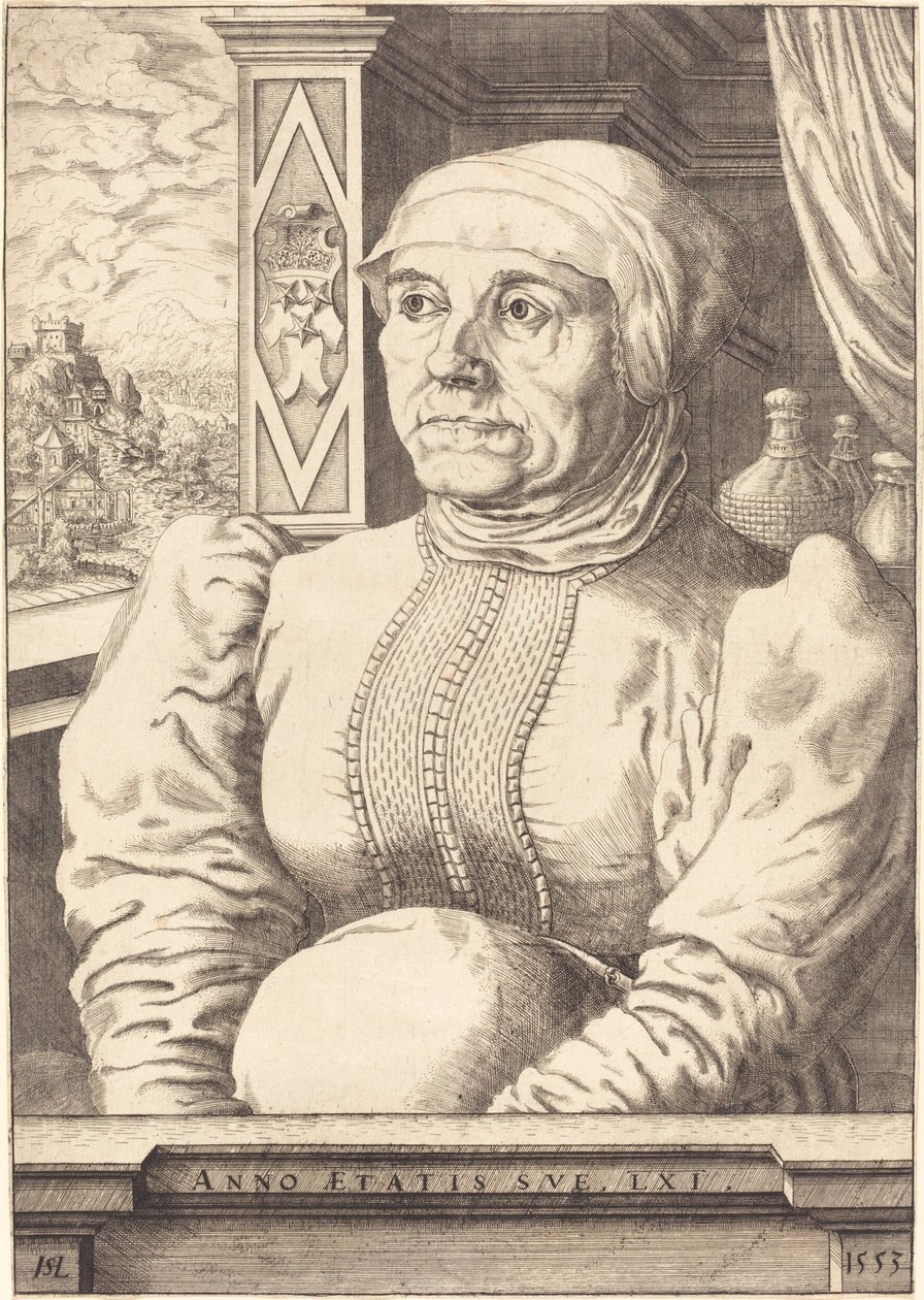 Felicitas von Eckh (-Freyberg) von Hanns Lautensack