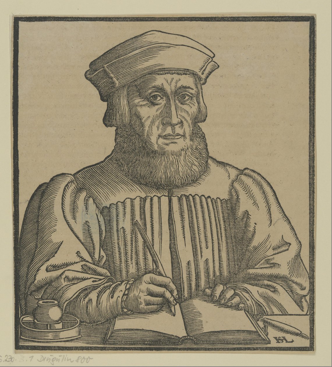 Johann Aventinus (1554) von Hanns Lautensack