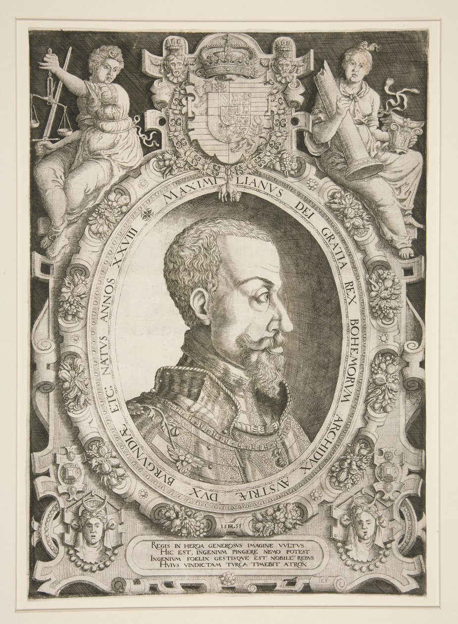 Porträt von Maximilian II. (Habsburg) von Hanns Lautensack
