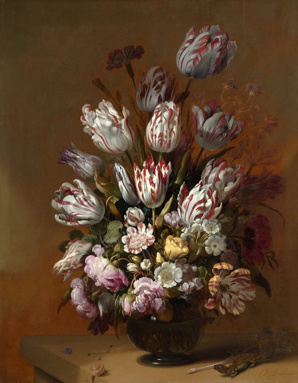 Stillleben mit Blumen von Hans Bollongier