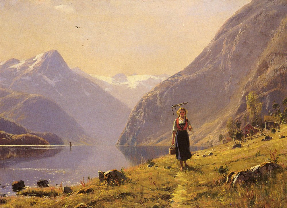 Am Fjord von Hans Dahl