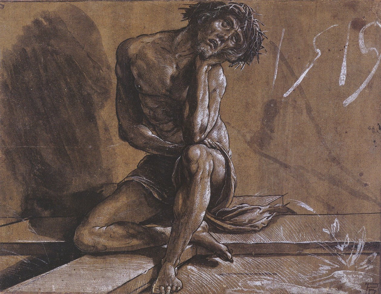 Christus in Ruhe von Hans Holbein der Jüngere