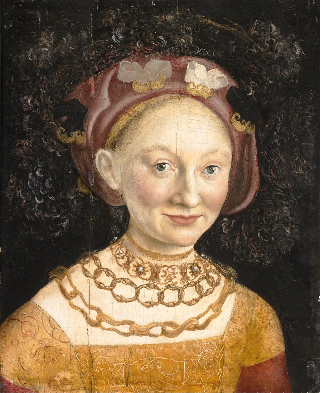 Porträt von Prinzessin Emilia von Sachsen von Hans Krell