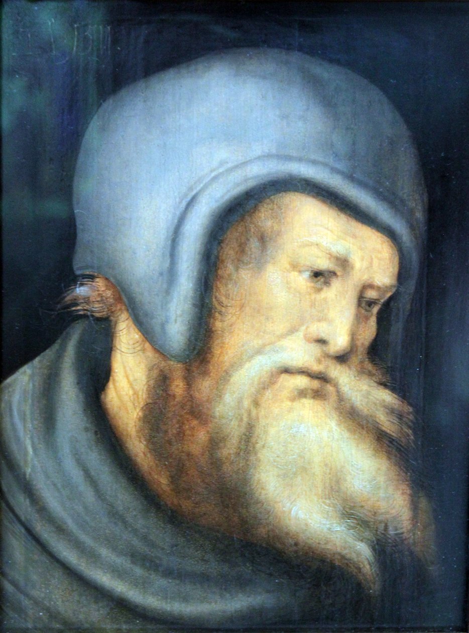 Kopf eines bärtigen Mannes von Hans Leonhard Schäufelein