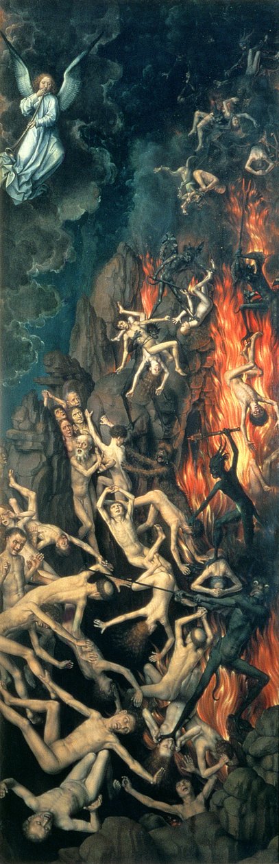 Das Jüngste Gericht (Detail) von Hans Memling