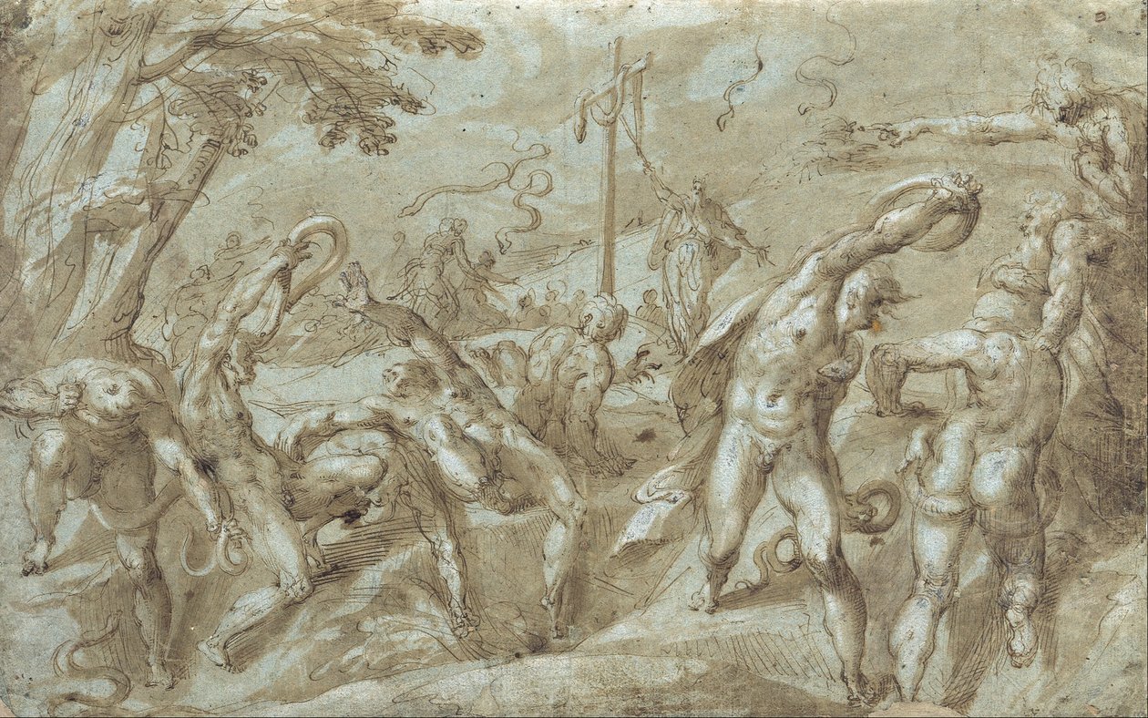 Die eherne Schlange von Hans Speckaert
