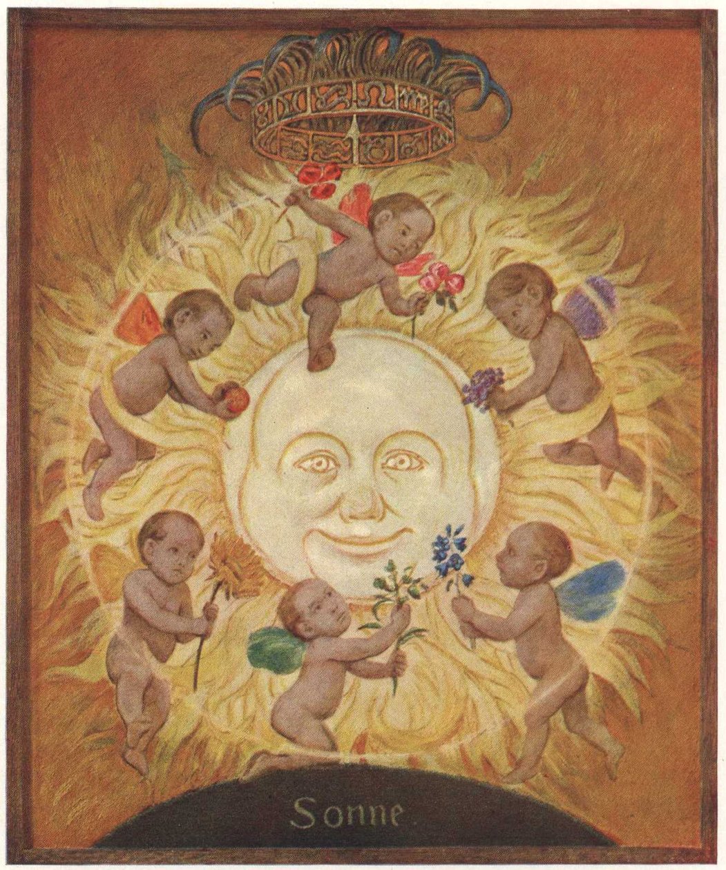 Sonne von Hans Thoma