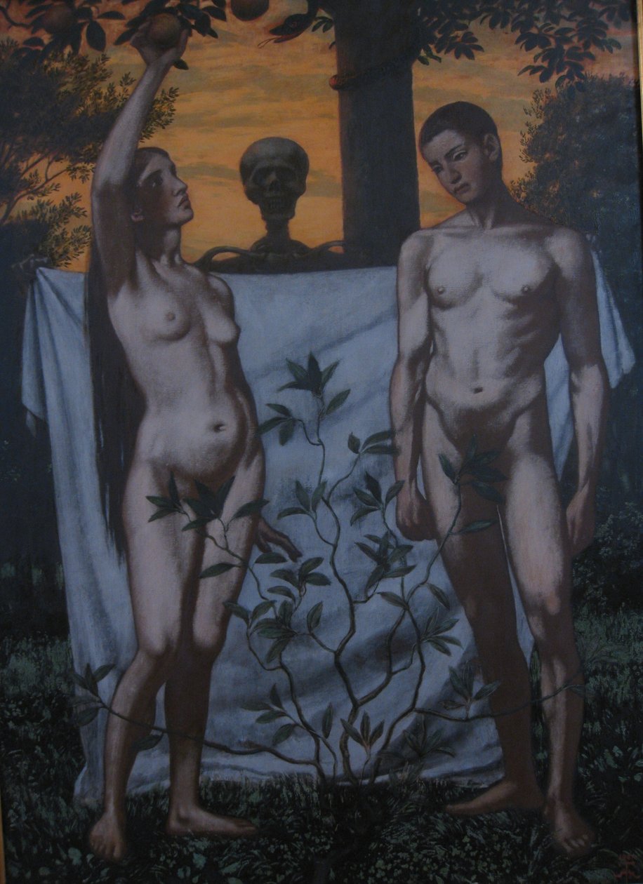 Adam und Eva von Hans Thoma