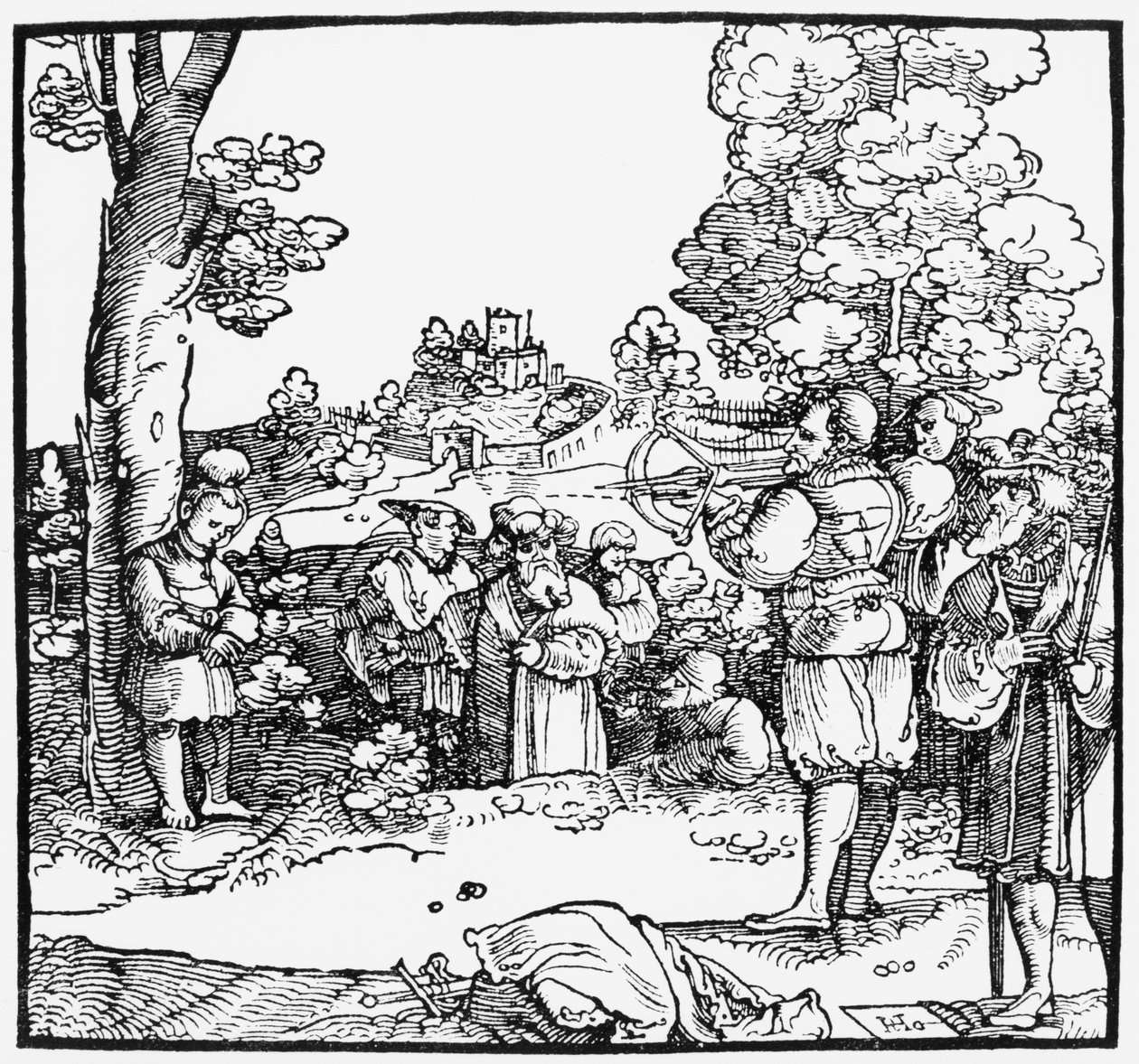 Wilhelm Tell von Hans the Younger Schaufelein