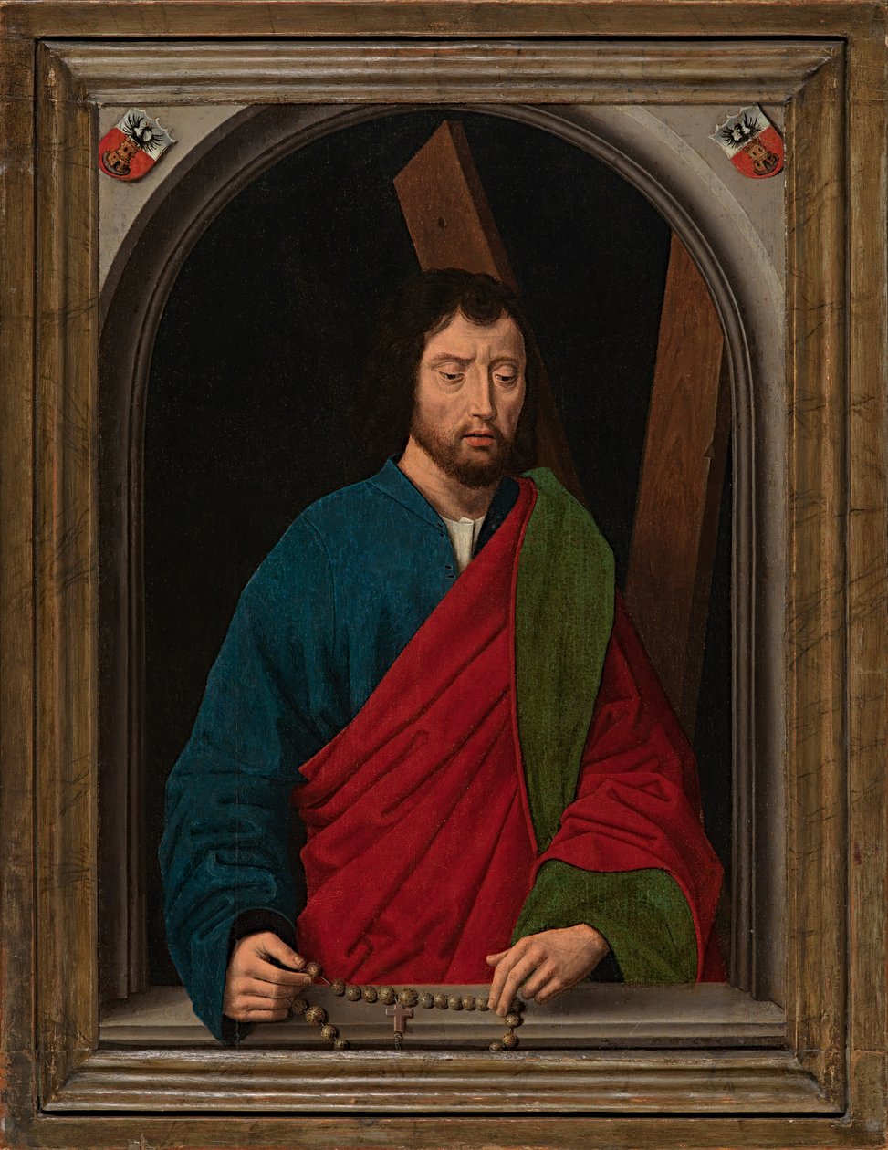 St. Andreas, ca. 1491-1519 von Hans (after) Memling